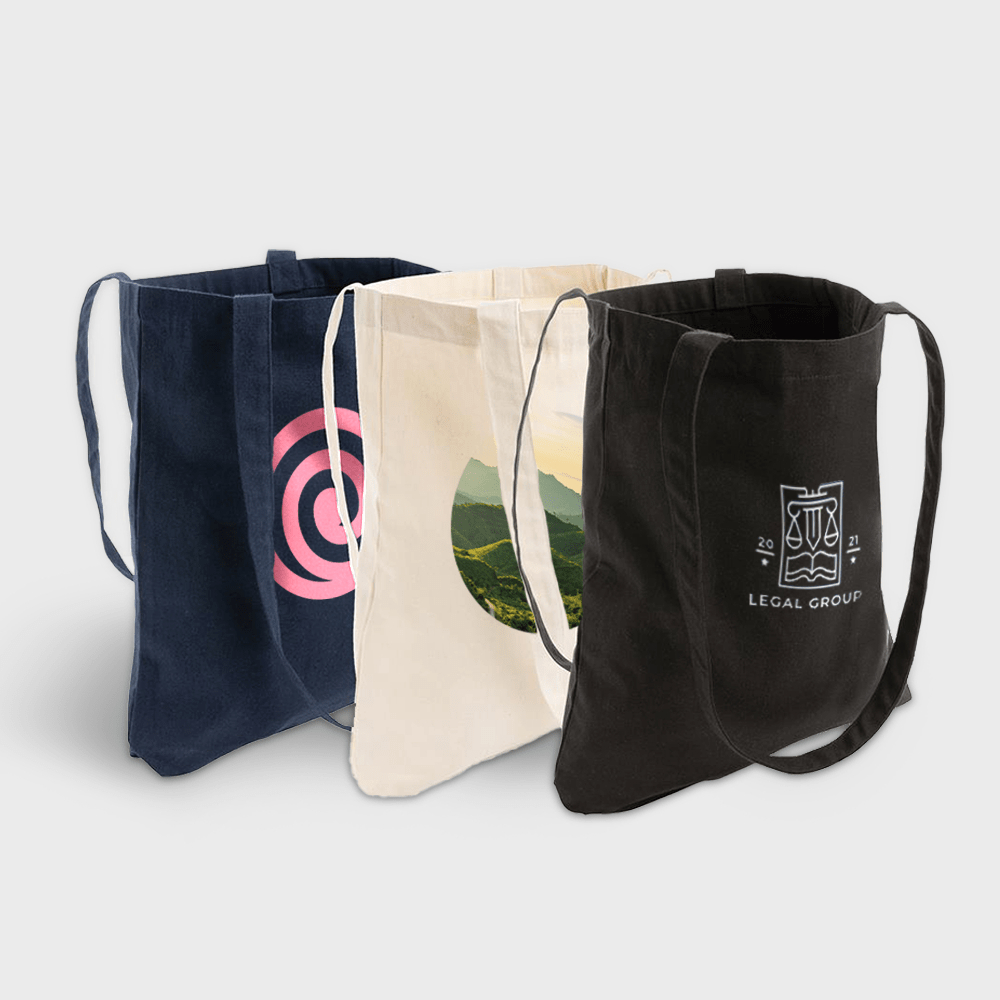Sacs en coton recyclé premium