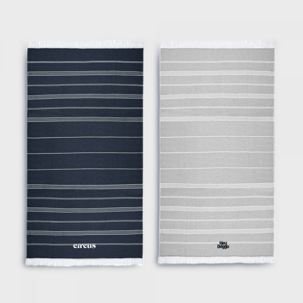 Fouta en matériaux recyclée | 100 x 180