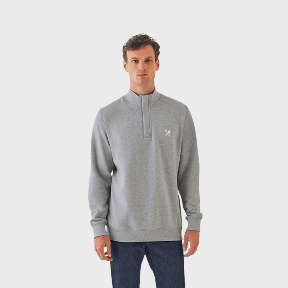 Pull demi zippé