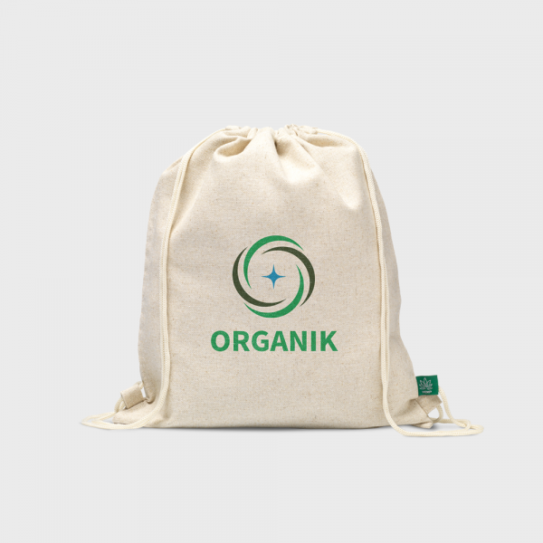 Sac à cordon en chanvre