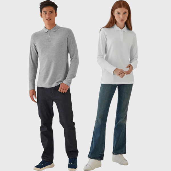Polo manches longues