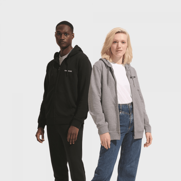 Sweat à capuche zippé
