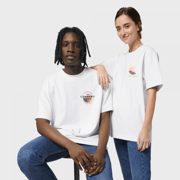 T-shirt oversize blanc