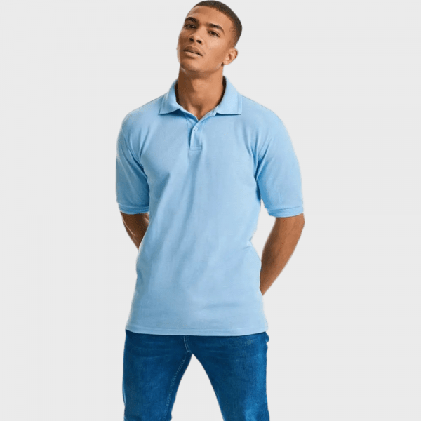 Polo durable polycoton Russell