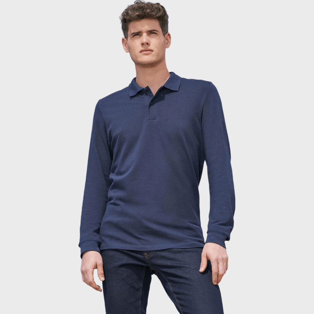 Polo manches longues