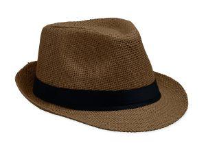 Chapeau de paille BOOWIE avec bande noire amovible