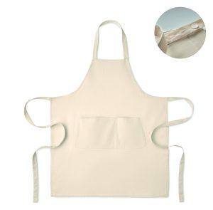 Tablier bavette GAMMA en coton bio 240 g/m² – réglable