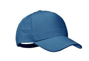 Naima Cap — Casquette 5 panneaux chanvre 370g, réglable