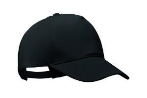 Casquette BICCA en coton bio brossé - 5 panneaux