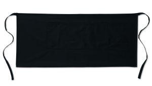 Tablier de cuisine court Jared — 195 g/m², 90% polyester