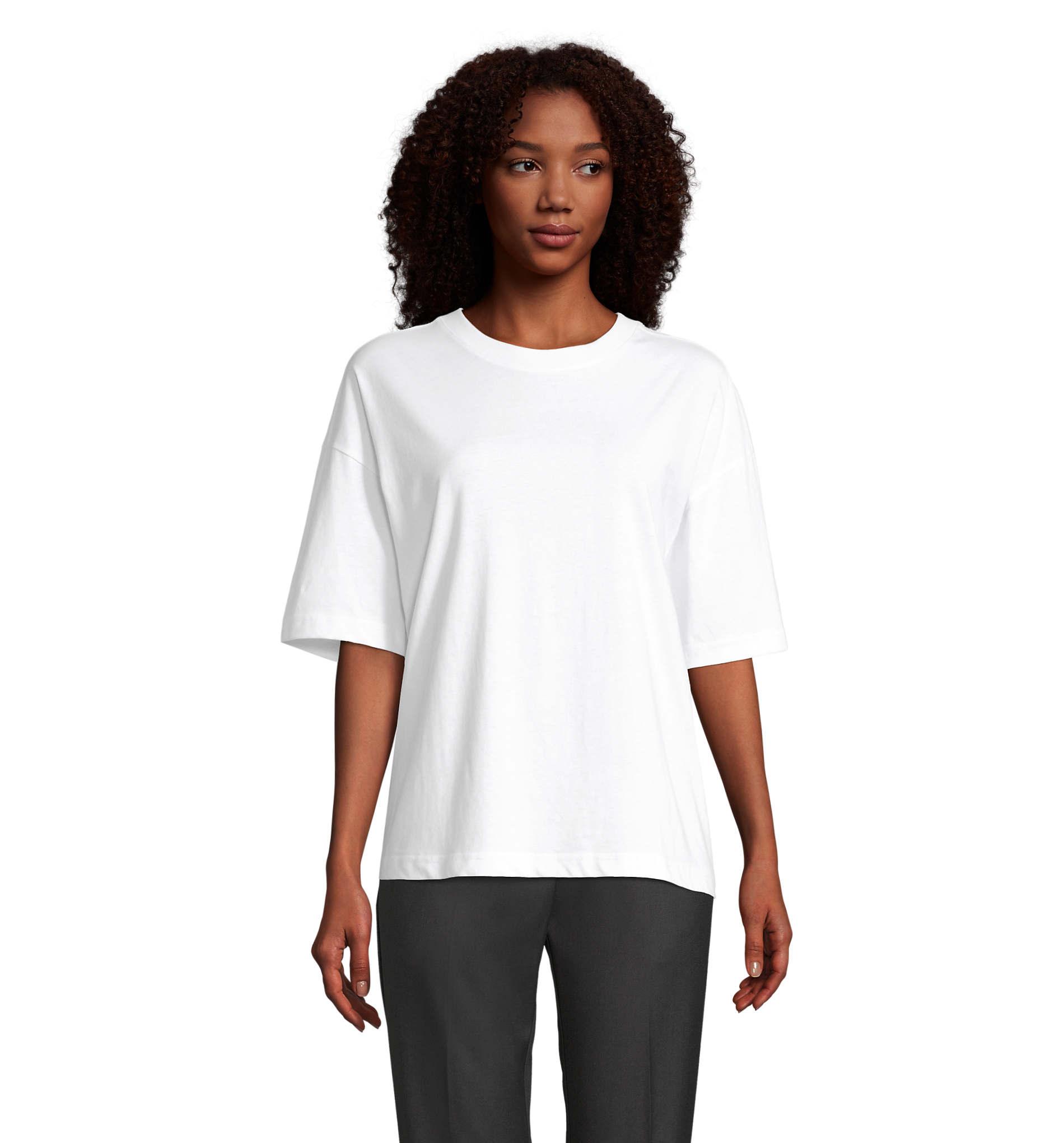 Tee-shirt BOXY WOMEN bio - oversize femme 180g